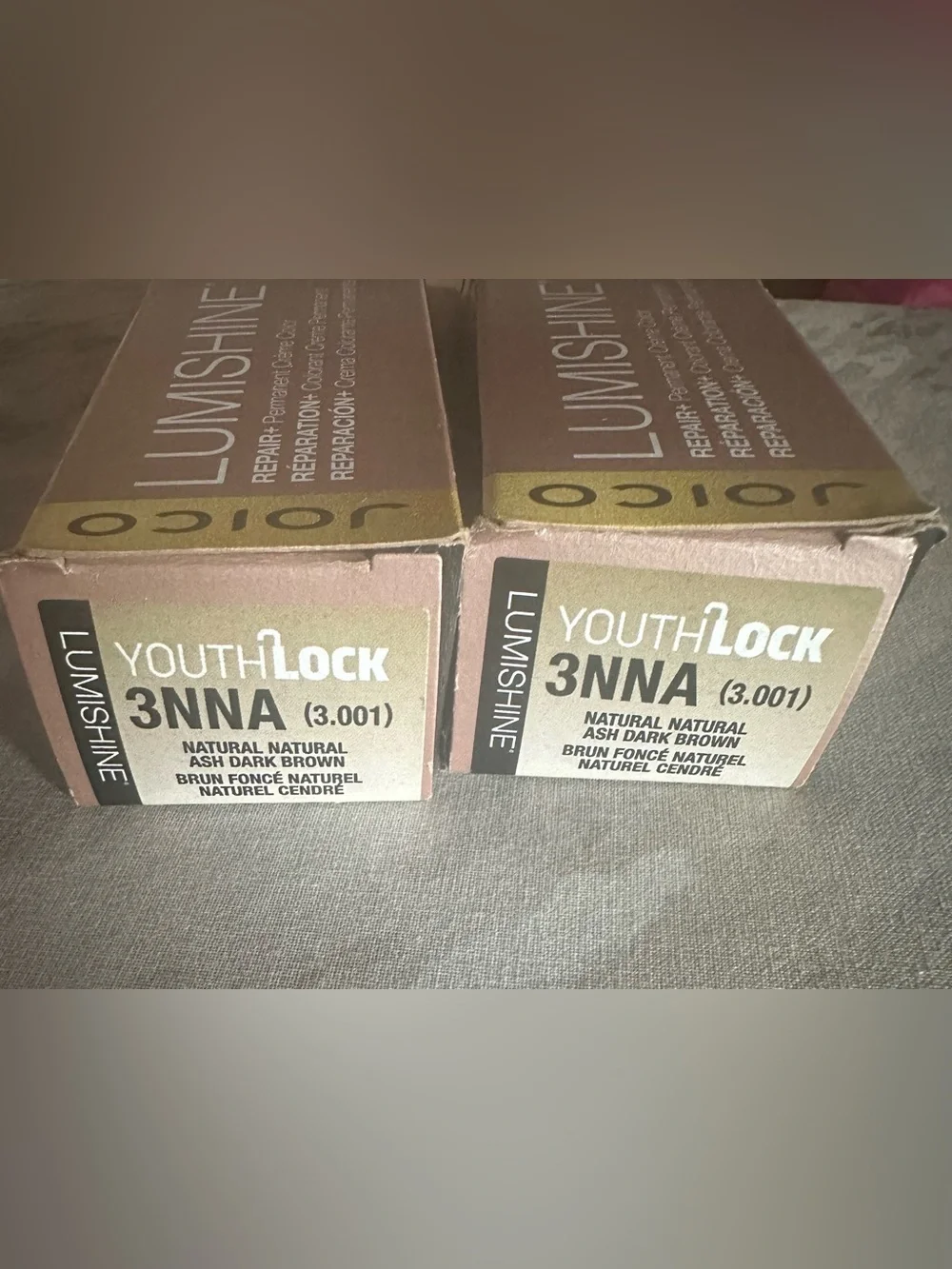 Joico Lumishine YouthLock Permanent Crème Color - Natural Ash Dark Brown (New)